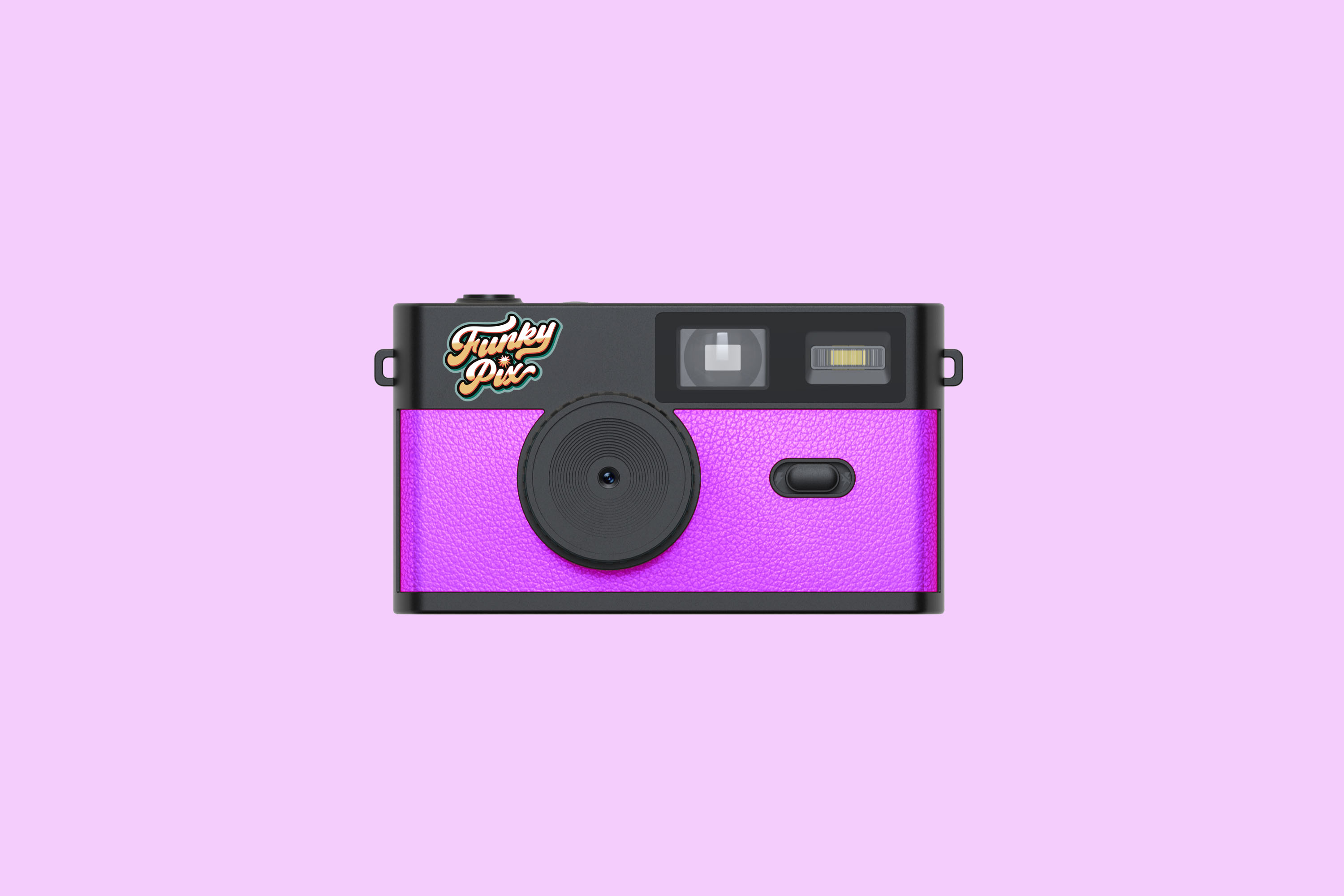 FunkyPix Flamingo Pink camera